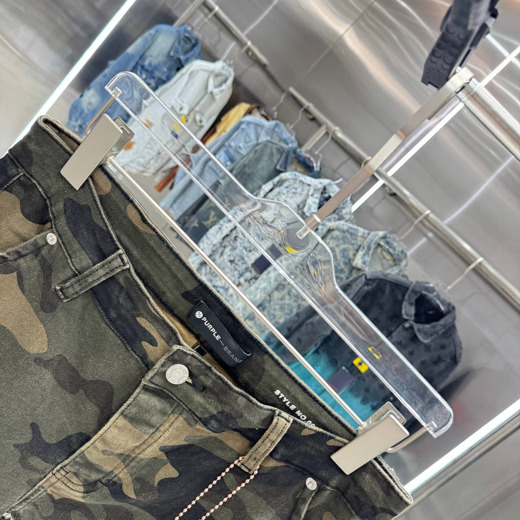 Purple Brand Camo Jeans