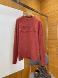 Dior Embossed Letter Knit Sweater