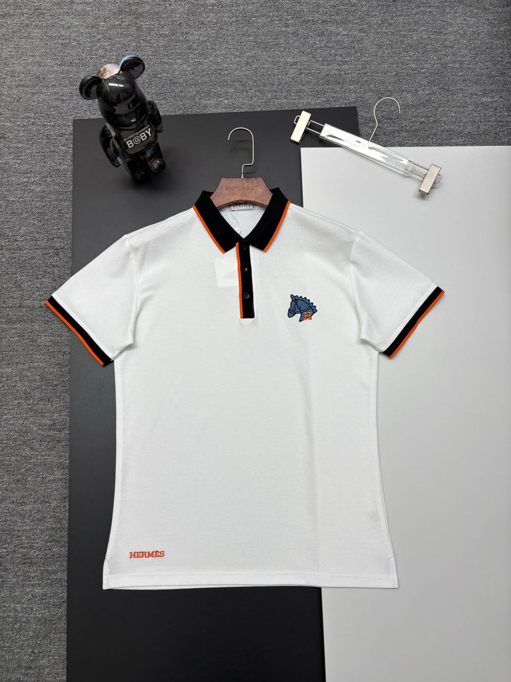 Hermes Embroidered Polo Shirt