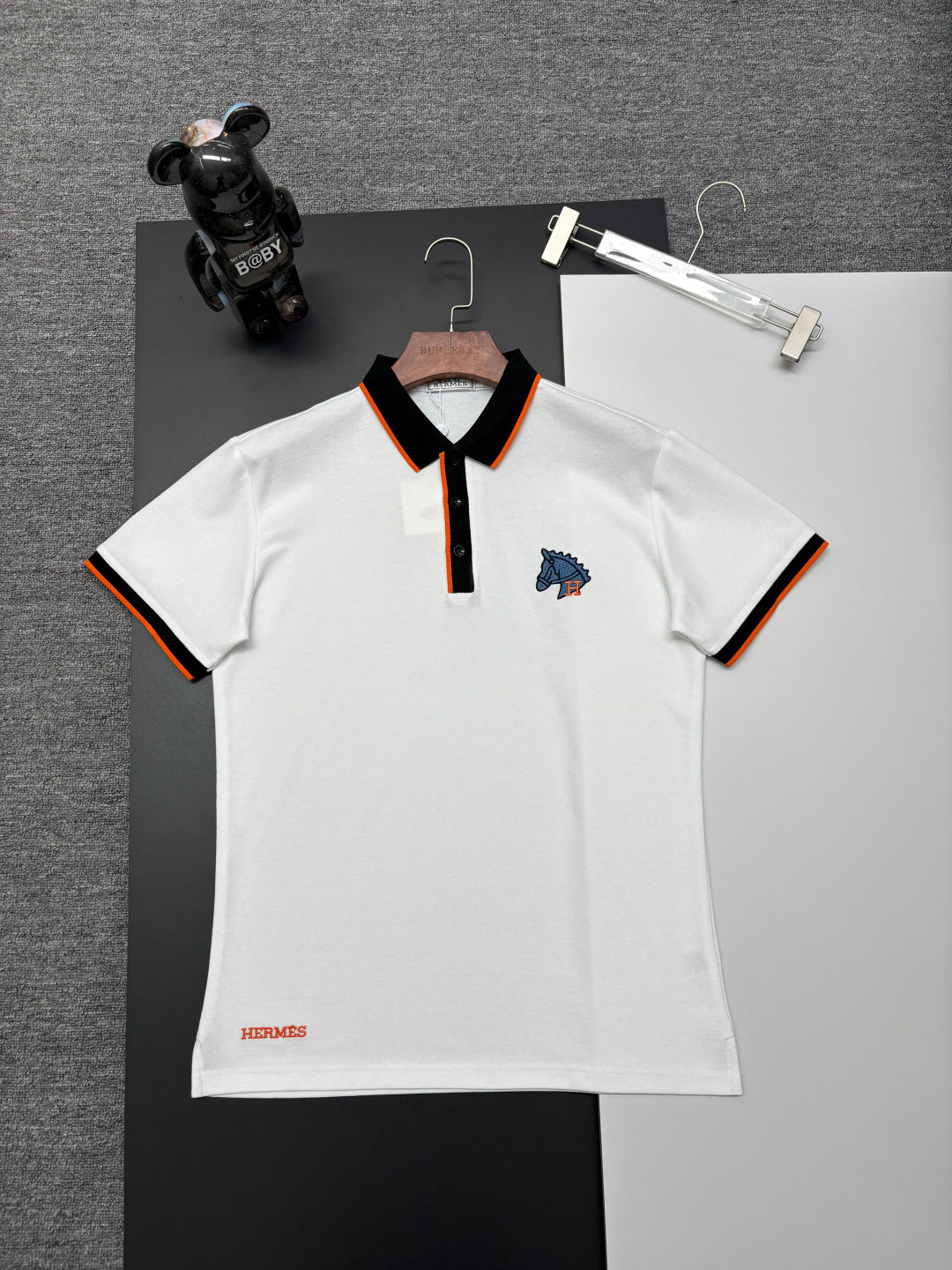 Hermes Embroidered Polo Shirt