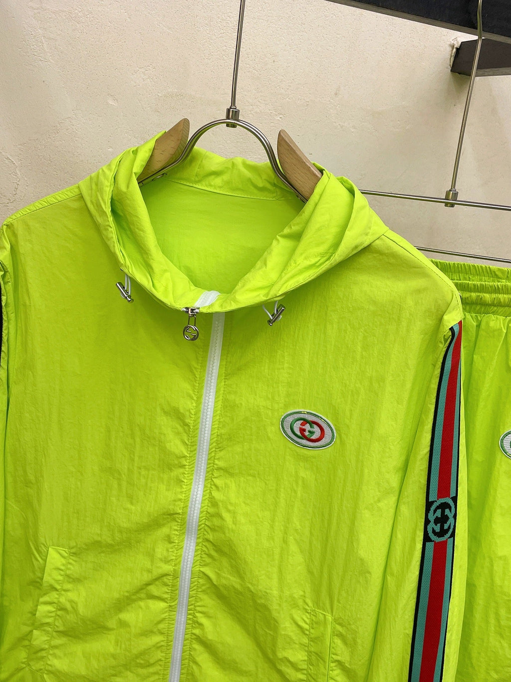 GG 2026 Summer Jacket and Shorts Set
