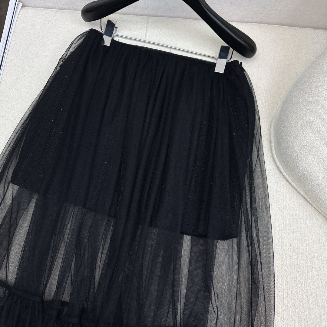 Chanel Woven Midi Skirt