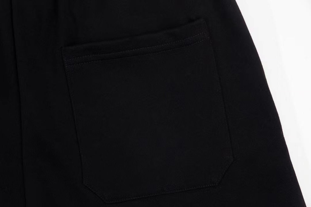 Dior logo 3D embroidered shorts