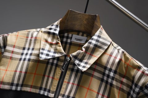 Burberry Plaid Patchwork Shirt/ Jacket