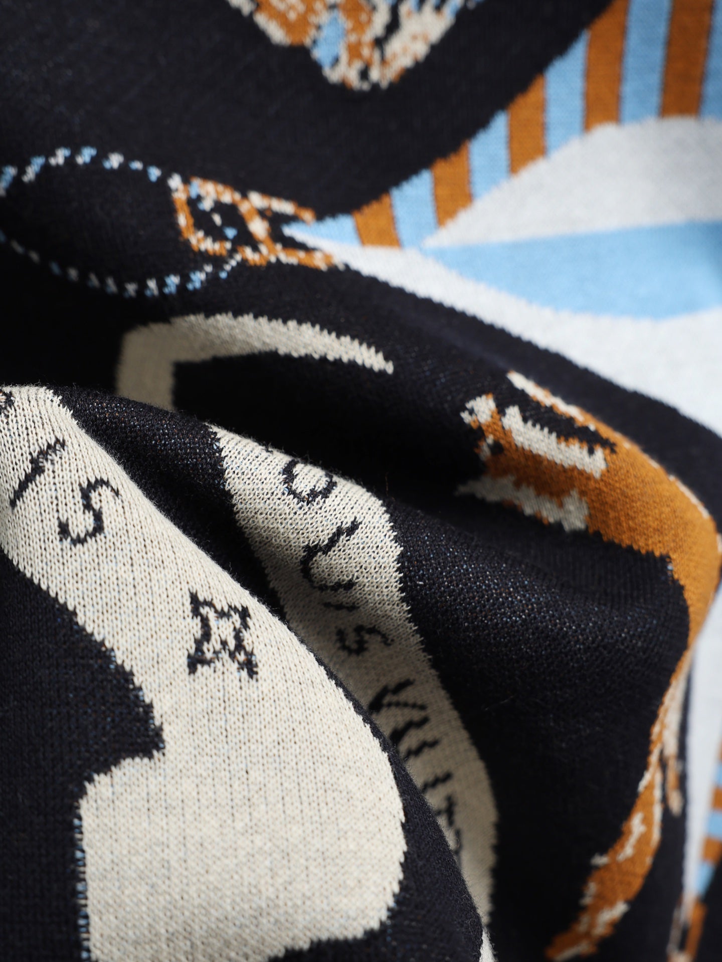 LV Jacquard Crew Neck T-Shirt