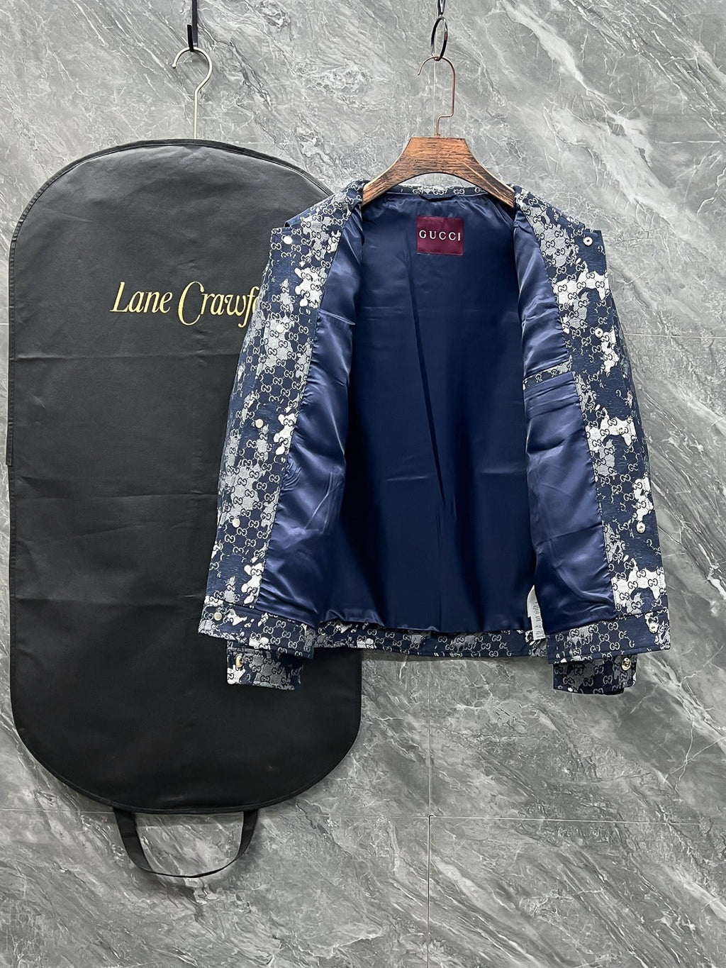 Gucci Jacquard Embroidered Jacket
