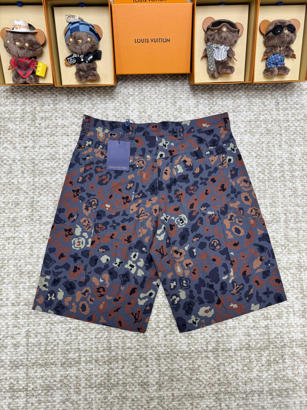 LV Nigo collab shorts