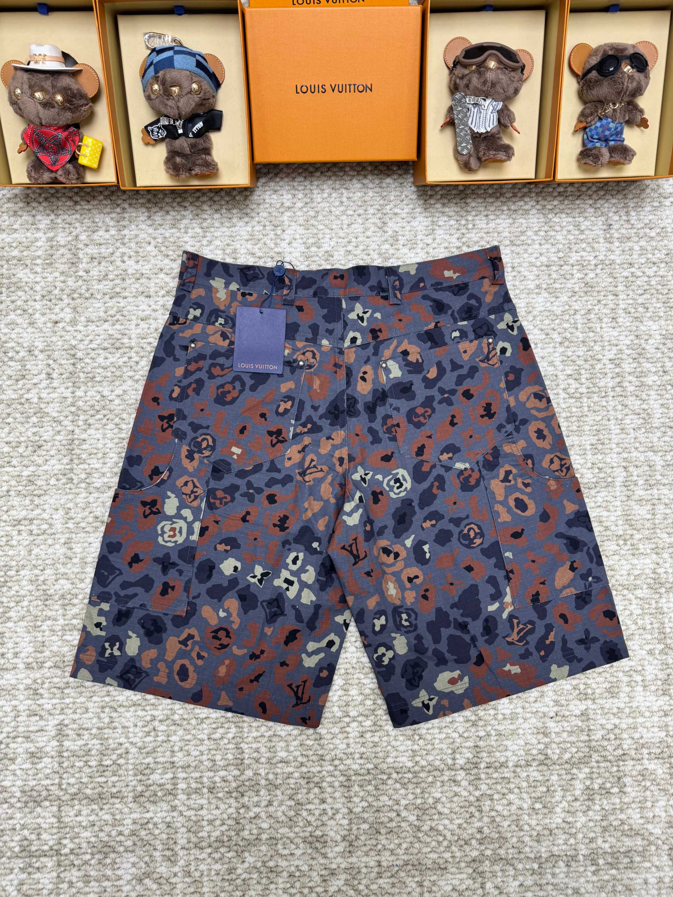 LV Nigo collab shorts