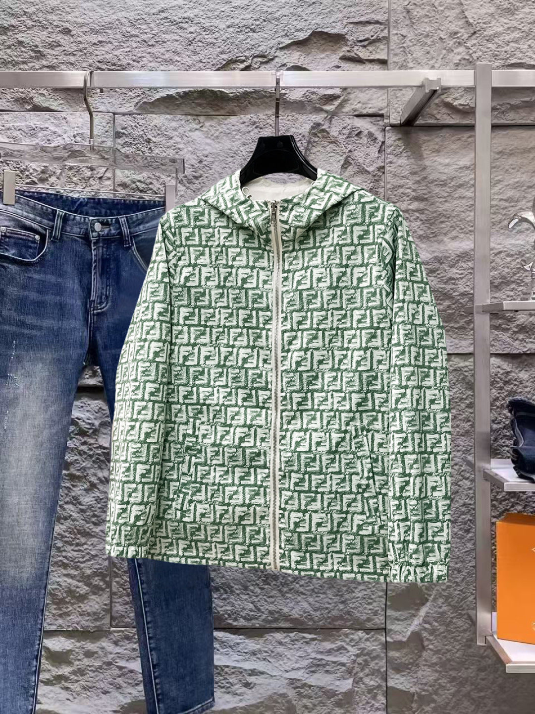 Fendi Reversible Windbreaker Jacket