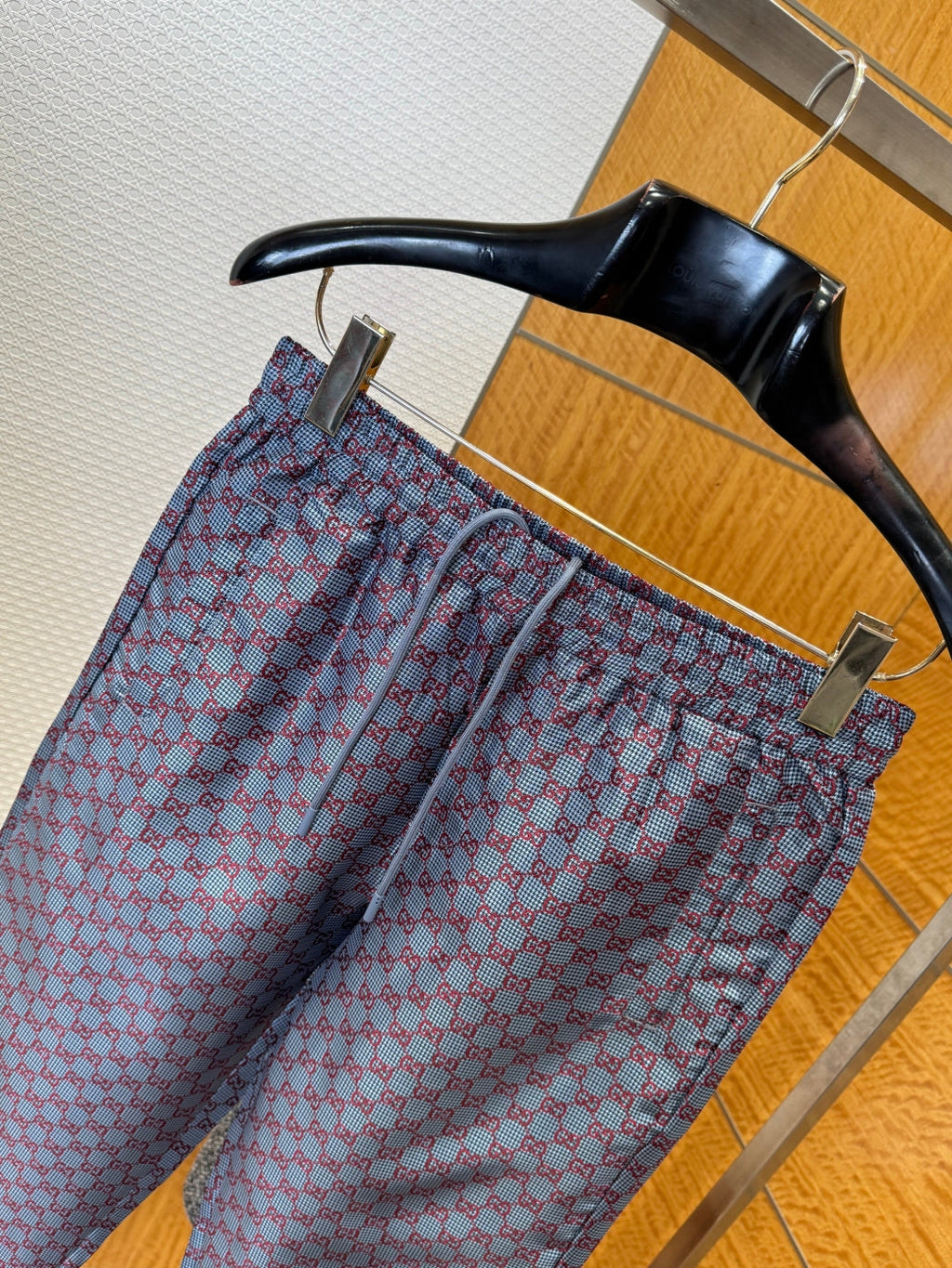 Gucci All-over Print Jacket and Straight Leg Suit