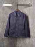 DIOR Navy Blue Pocket Embossed Work Jacket