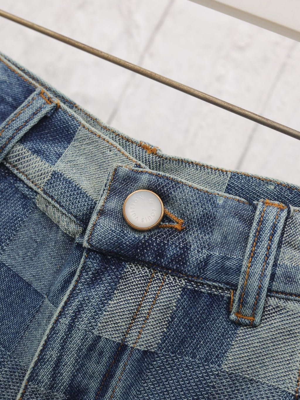LV Denim Shorts