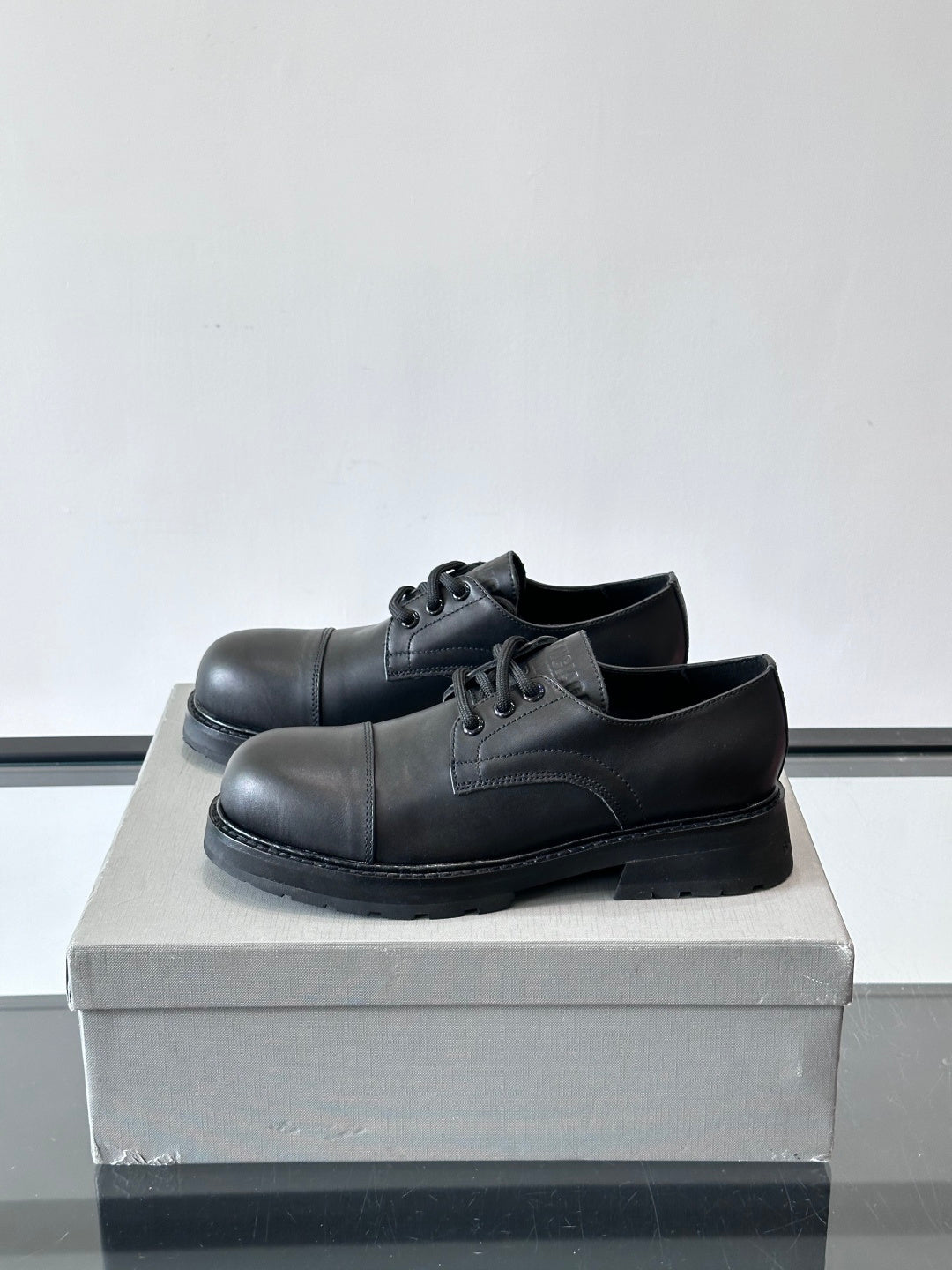 Balenciaga Geniune Leather Derby Shoes