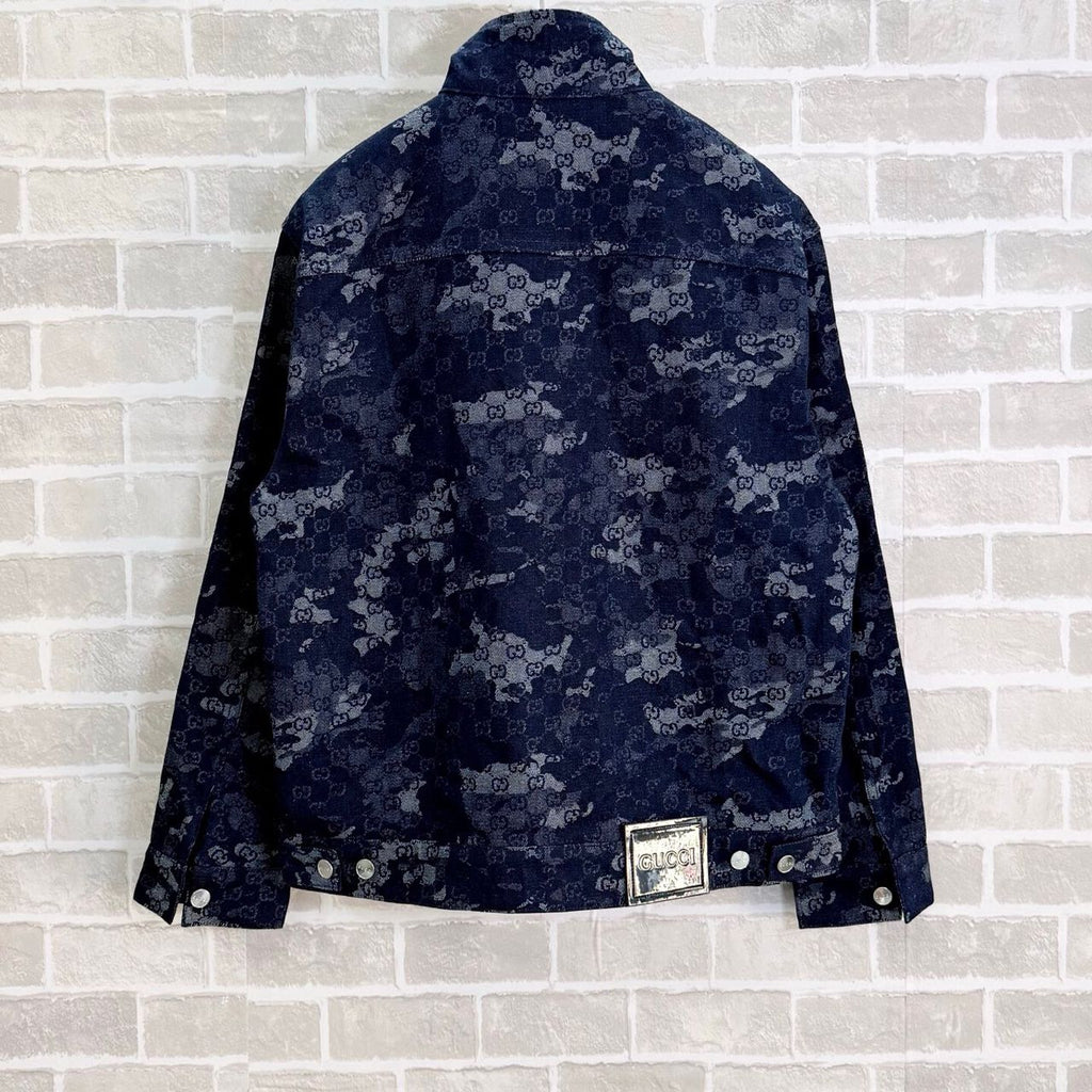 Gucci Dark blue Camo Jacket