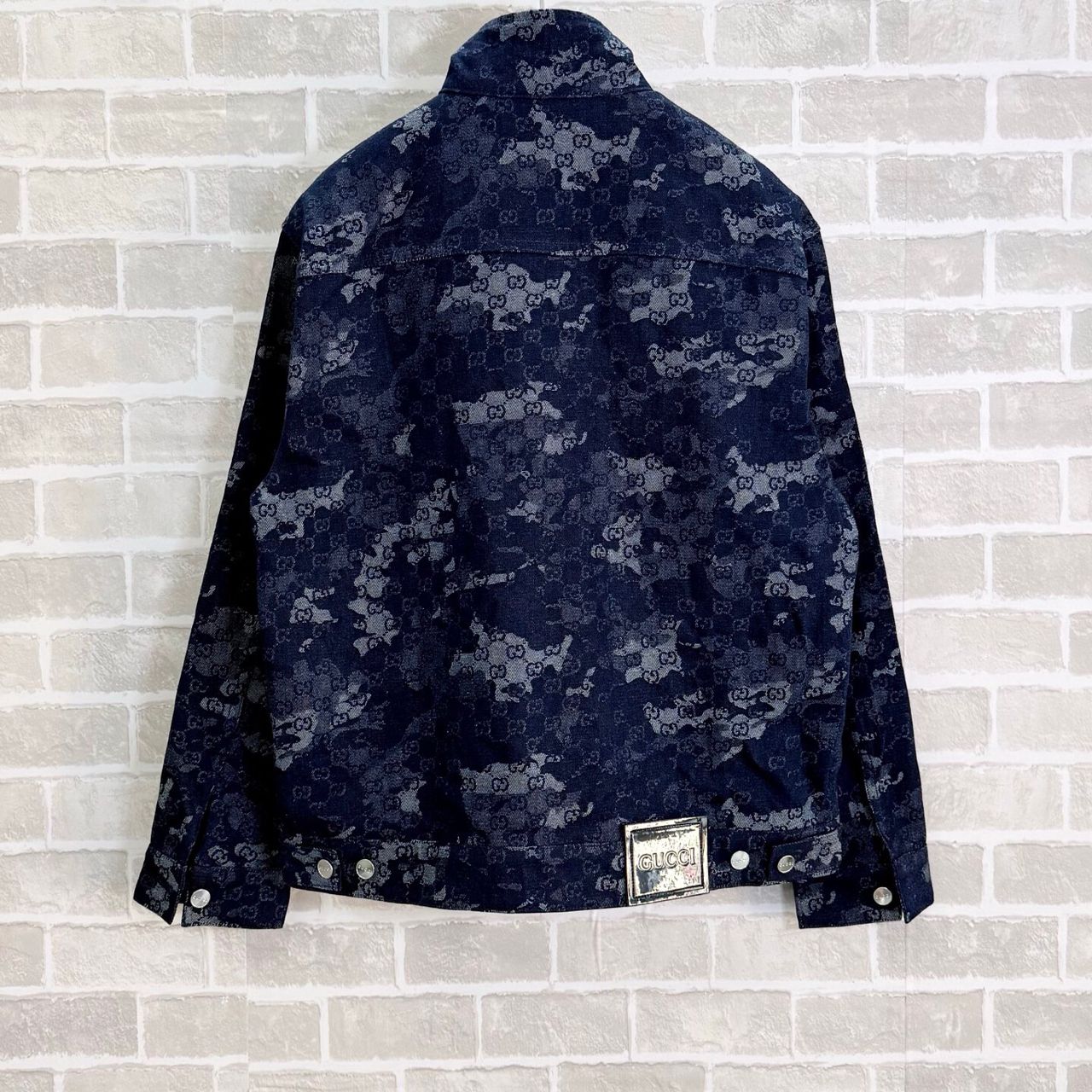Gucci Dark blue Camo Jacket