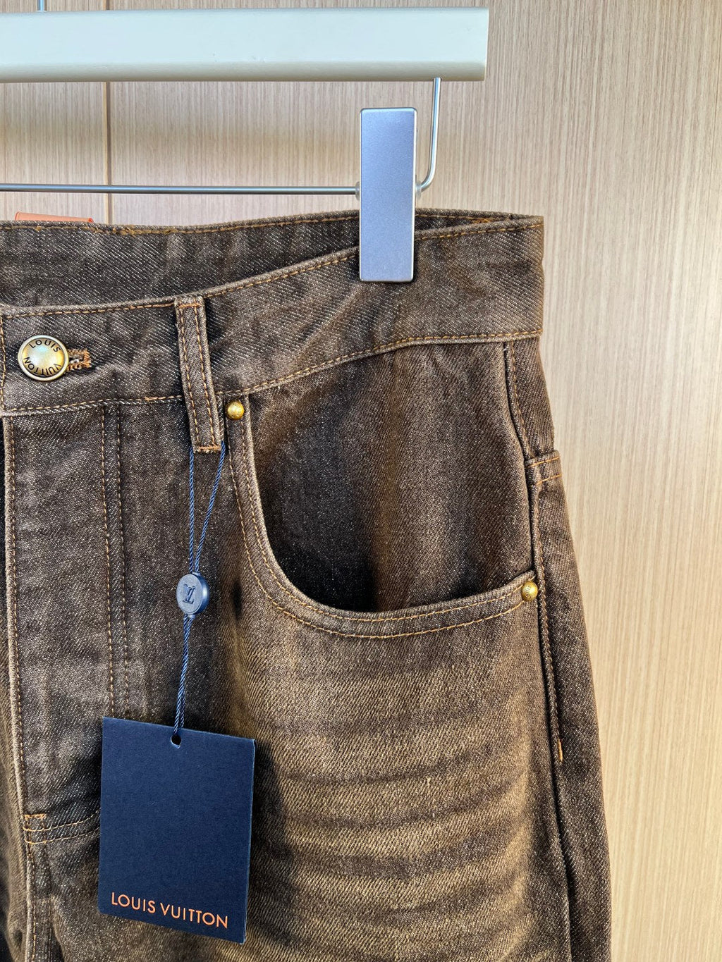 LV Coffee denim Jeans