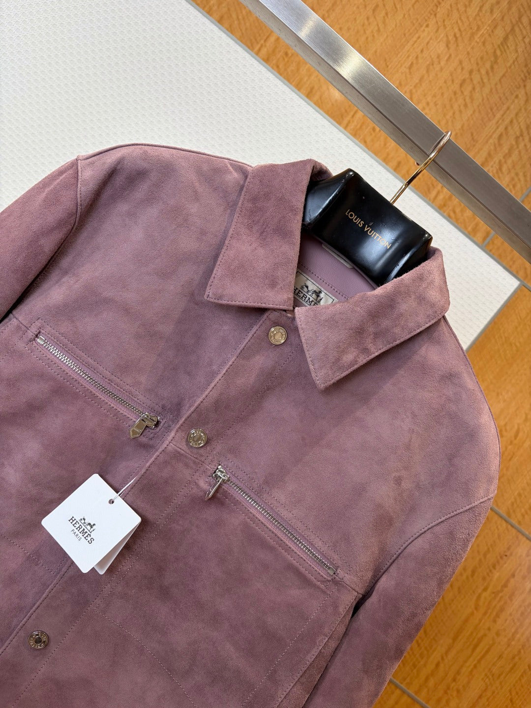 Hermes Suede Casual Jacket