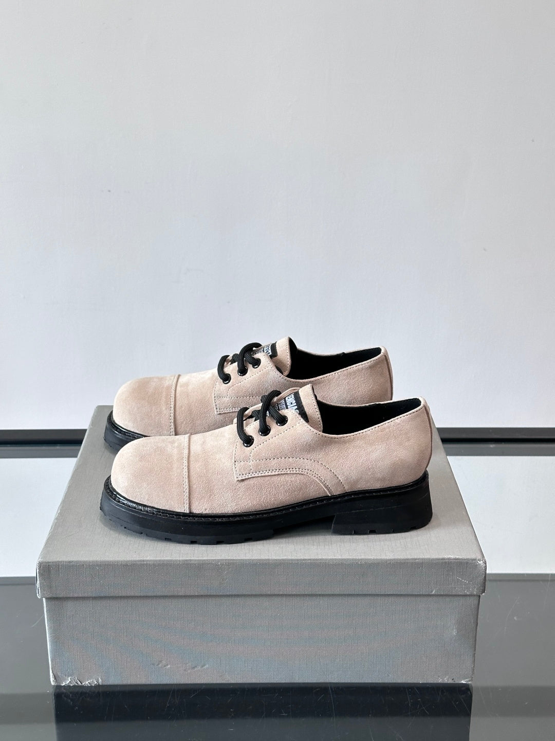 Balenciaga Geniune Leather Derby Shoes