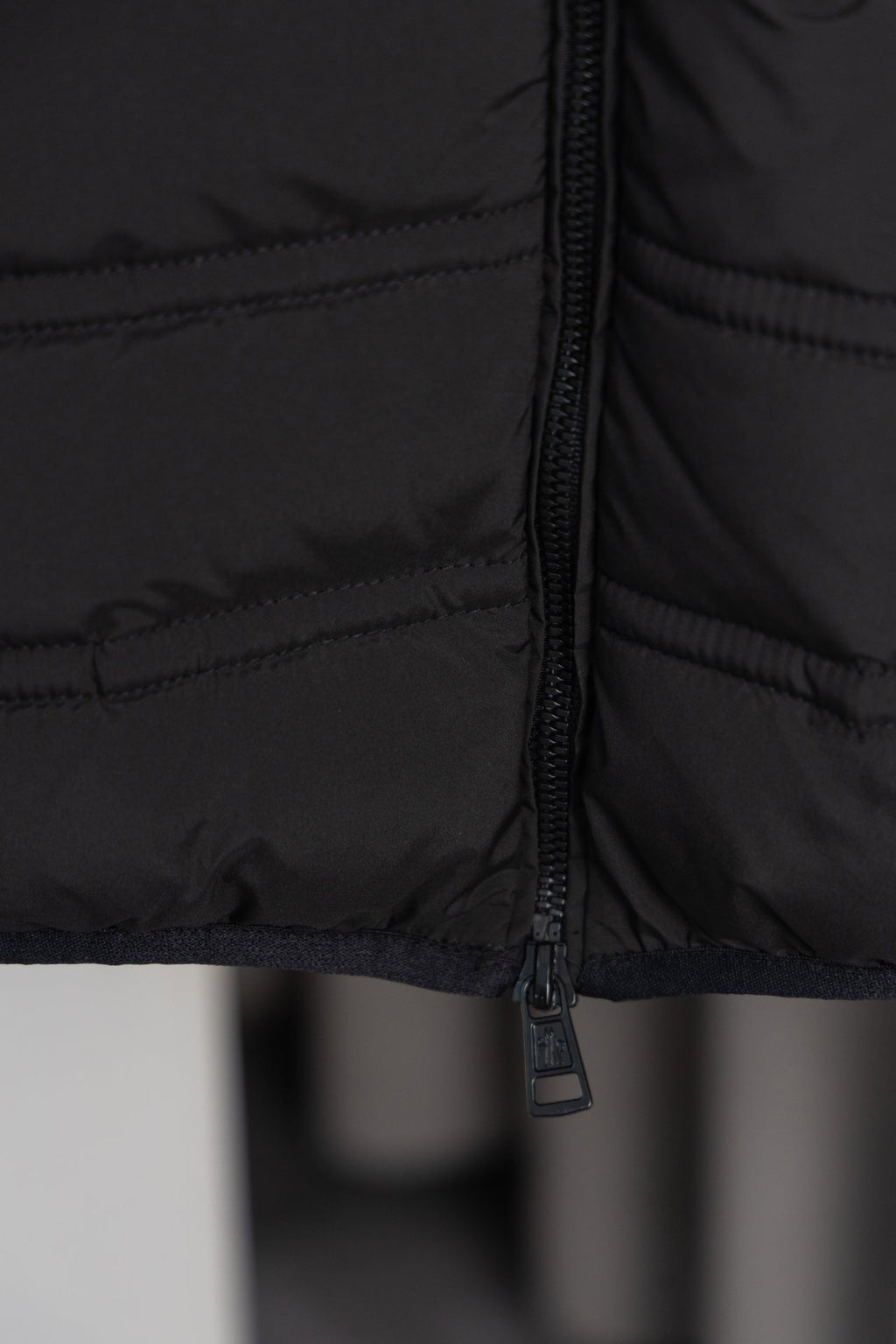 Morecler Knitted Patchwork Down Jacket