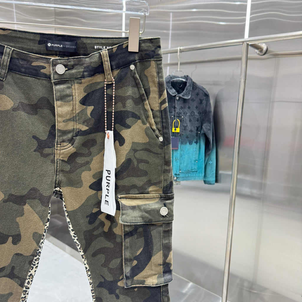 Purple Brand Camo Jeans