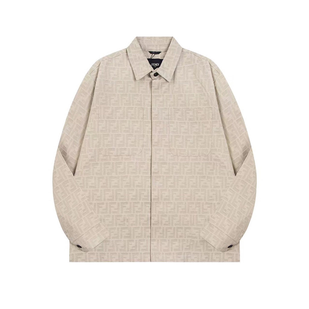 Fendi Jacquard Shirt Jacket