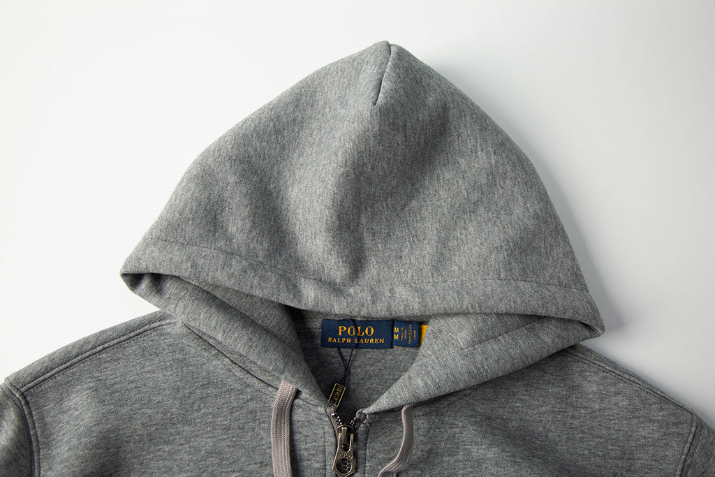 Polo Lauren Sleeve Zip-Up Cardigan Sweatshirt
