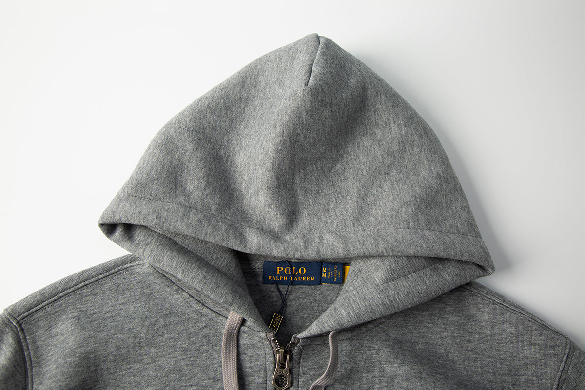Polo Lauren Sleeve Zip-Up Cardigan Sweatshirt
