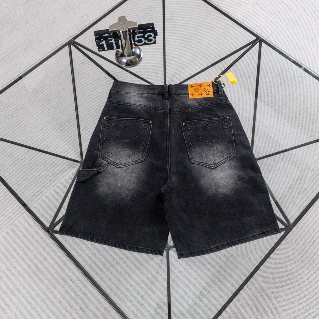 LV Denim Shorts