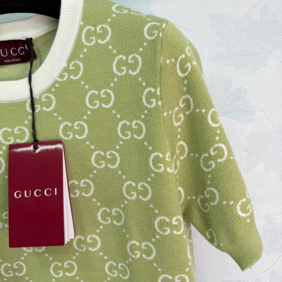 Women Gucci Jacquard knit Shirt