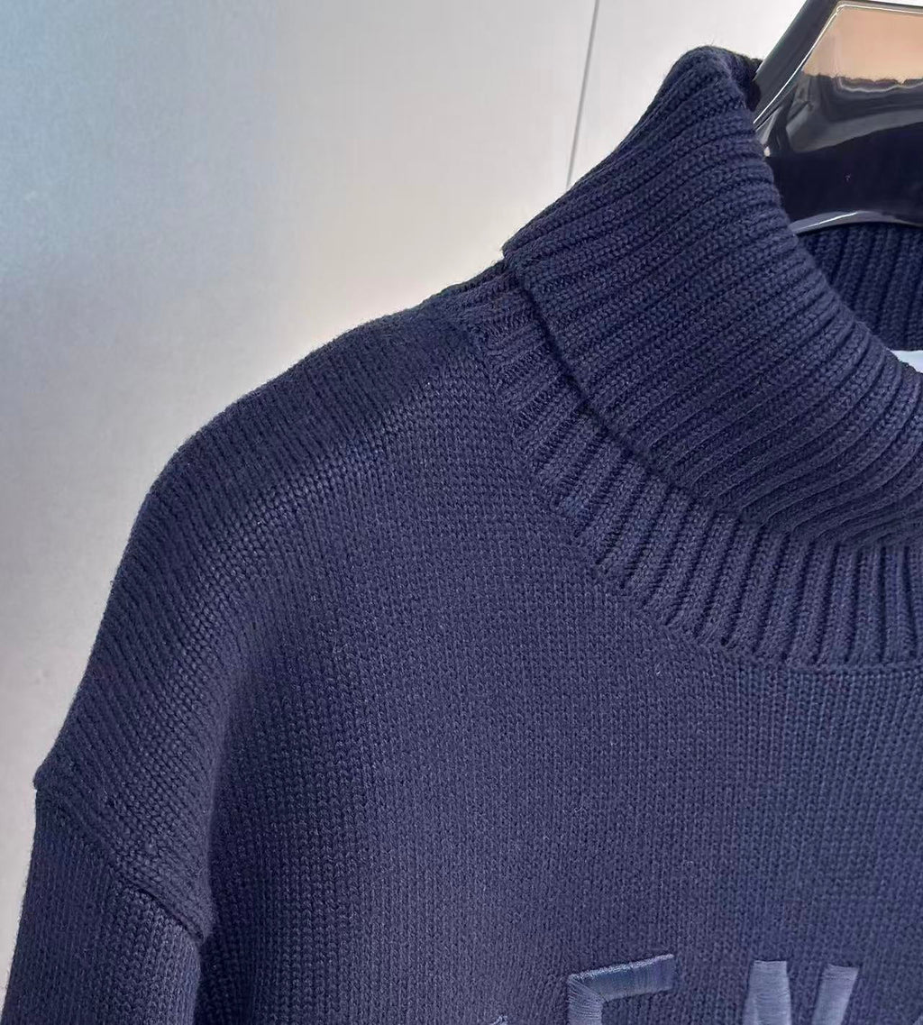 Givenchy Turtleneck Embroidered Sweater