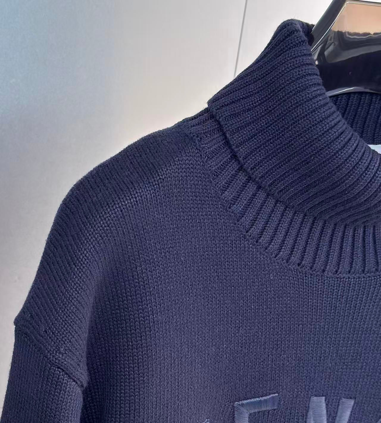Givenchy Turtleneck Embroidered Sweater
