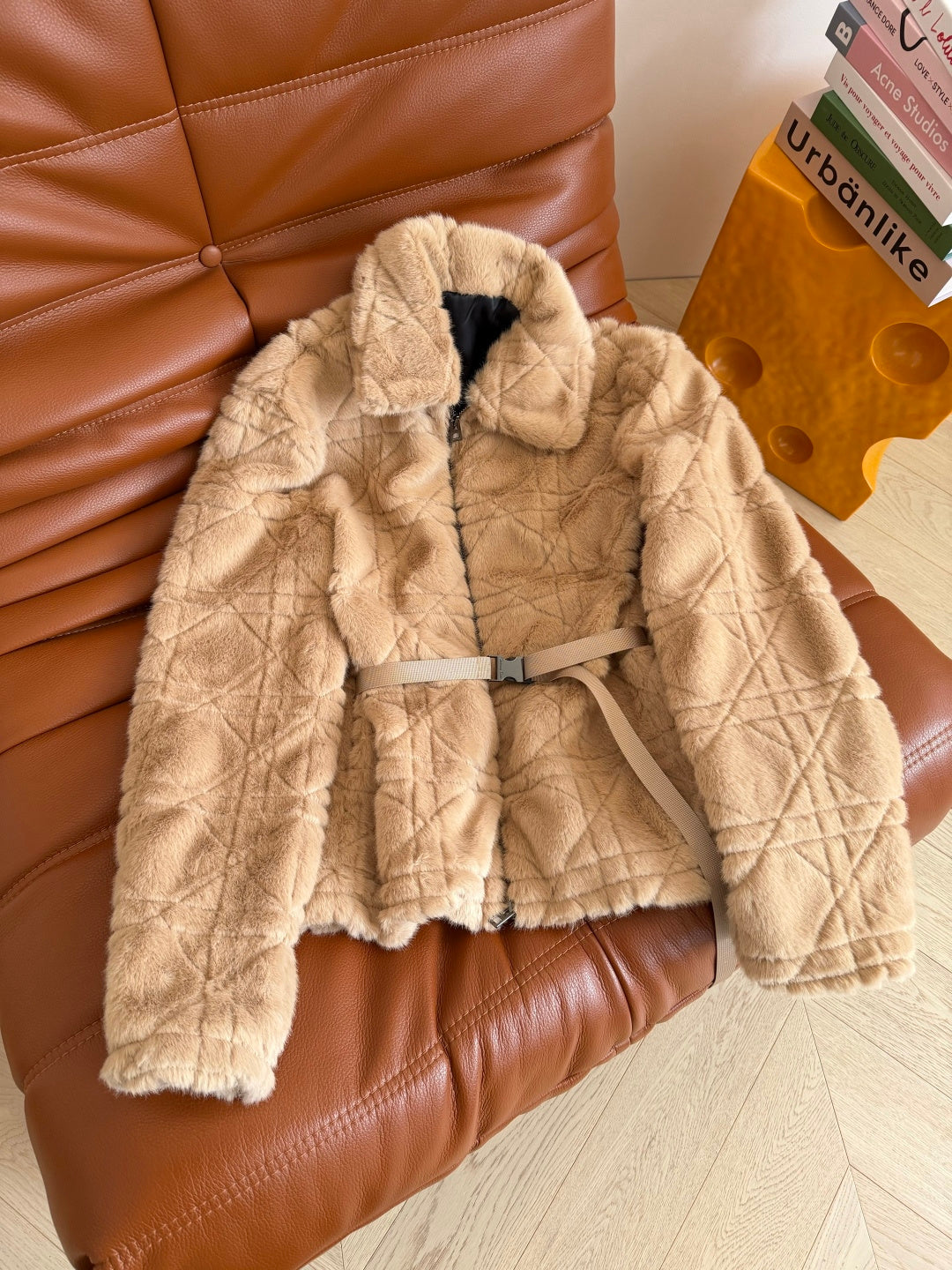 Dior Women's Mink Cashmere Coat