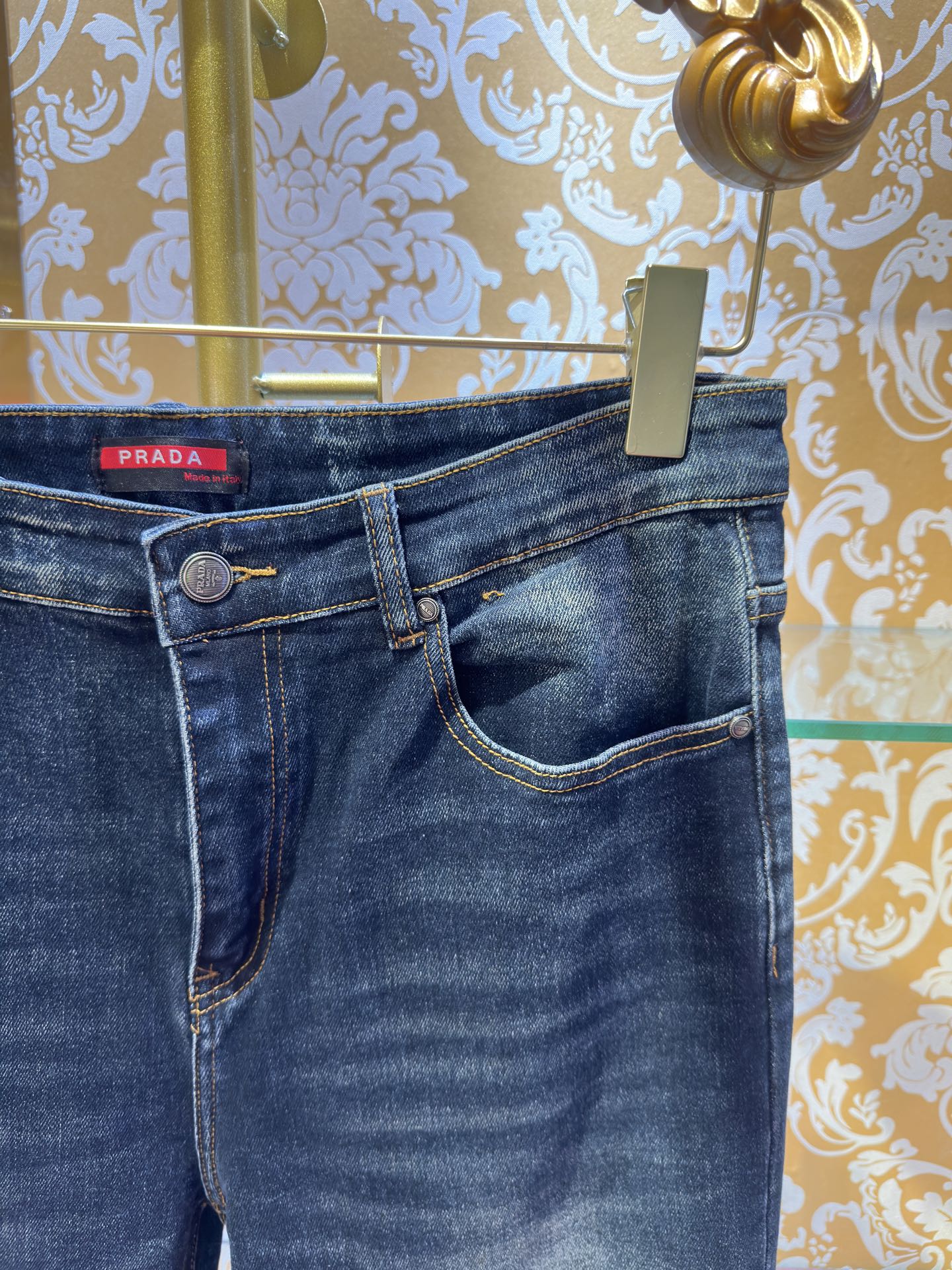 Prada Slim Fit Straight-Leg Jeans