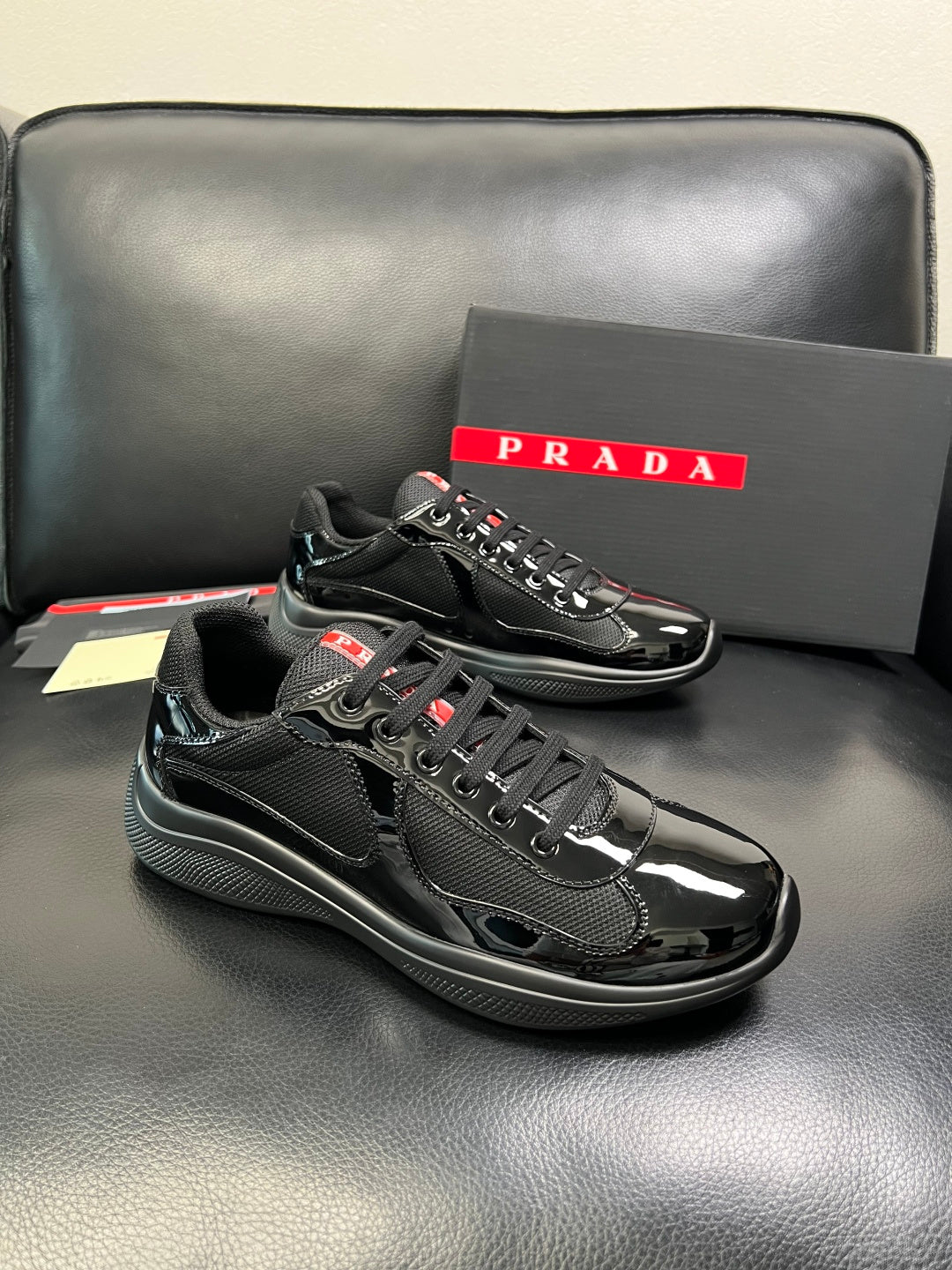 Prada Patent Leather American Cup