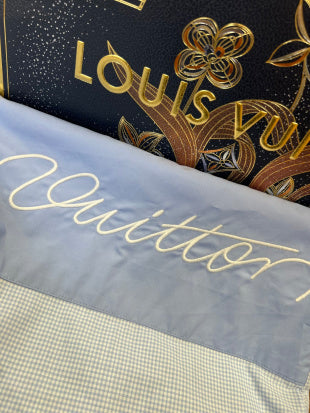 LV Casual Classic Embroidered Shirt & Pants Set