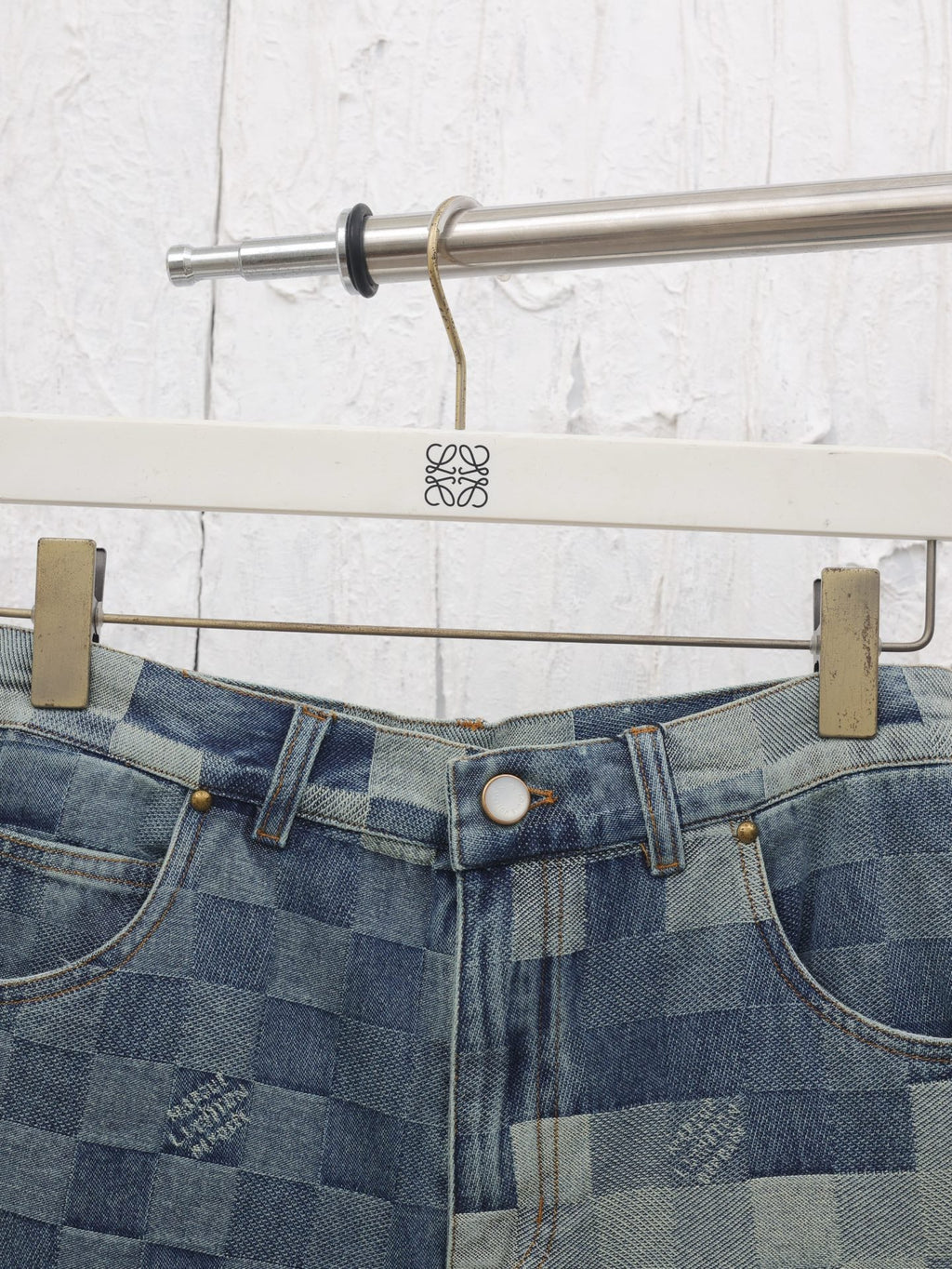 LV Denim Shorts