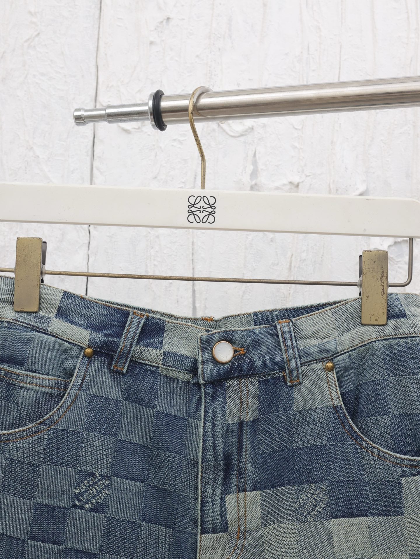 LV Denim Shorts