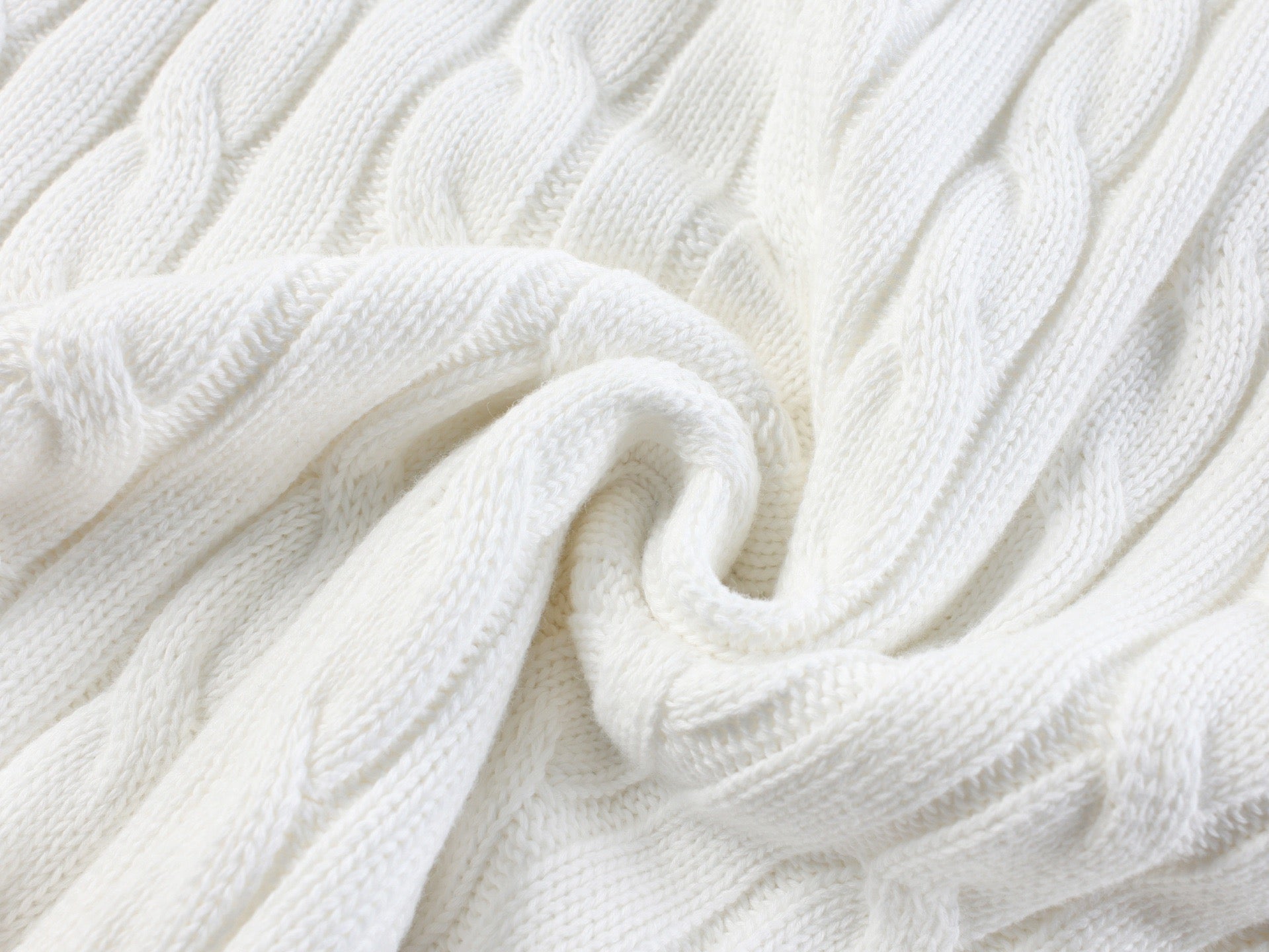 Prada Embroidered Cable Knit Sweater