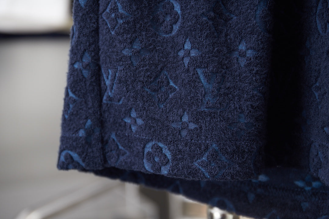 LV Embossed Terry Cloth Shorts