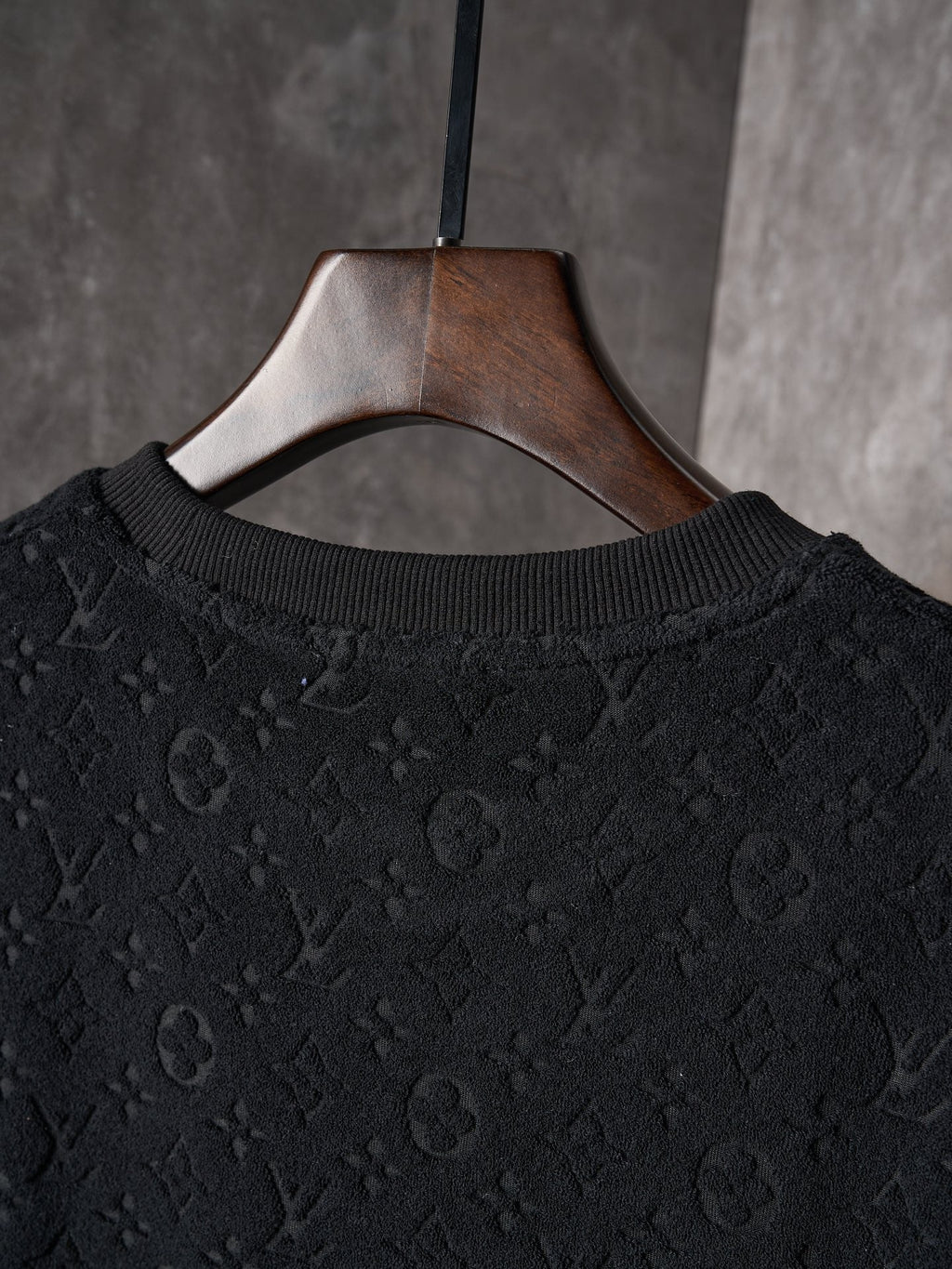 LV EMBOSSED Terry Cloth Short Sleeve shirt