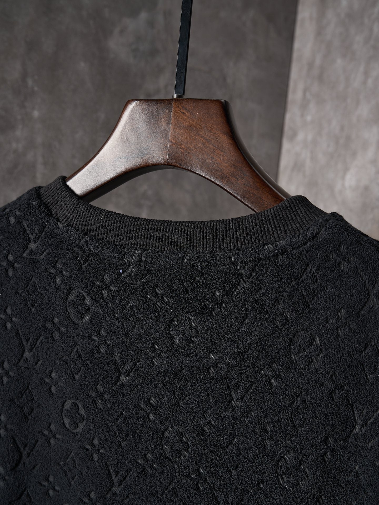 LV EMBOSSED Terry Cloth Short Sleeve shirt