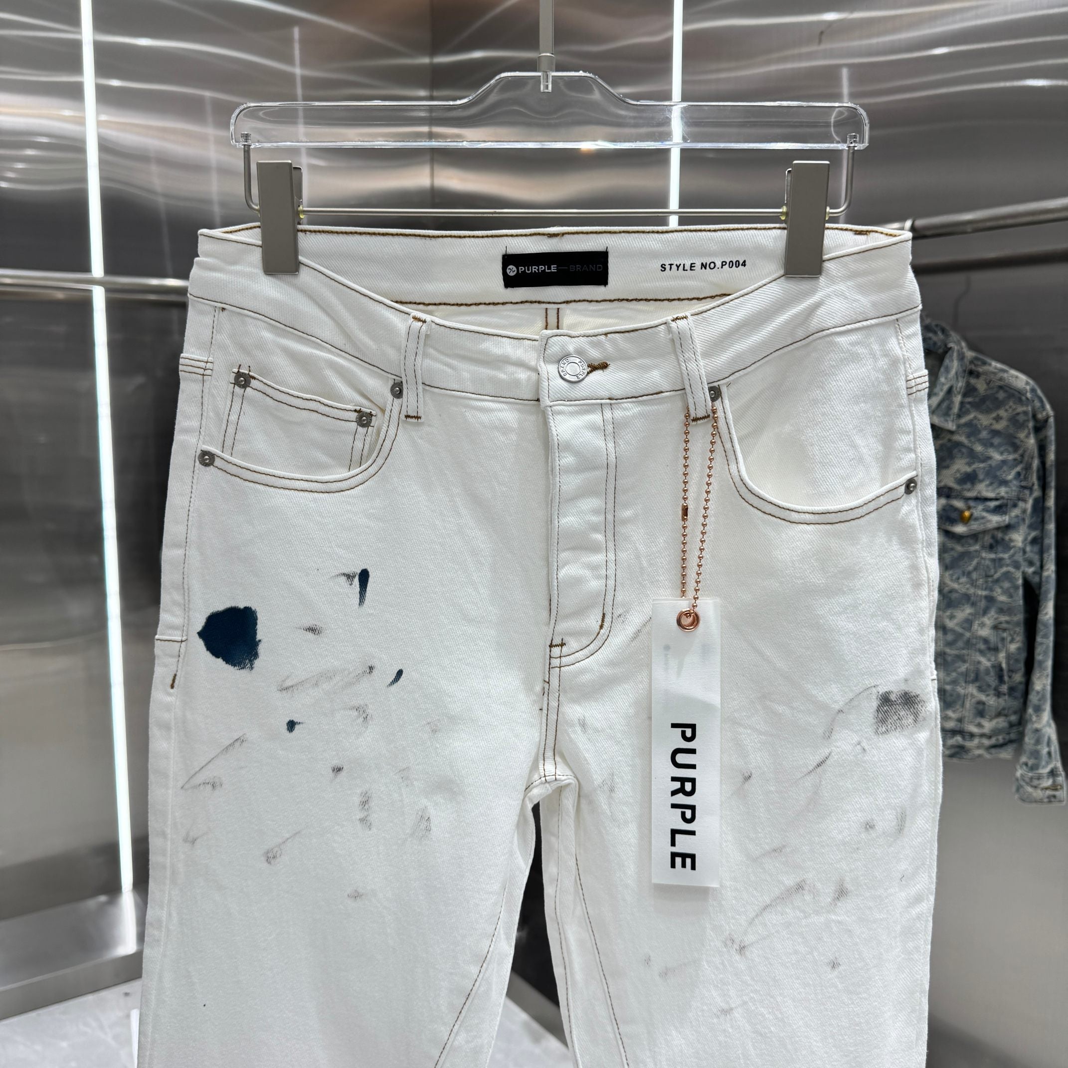 Purple Label Flared Strech Jeans