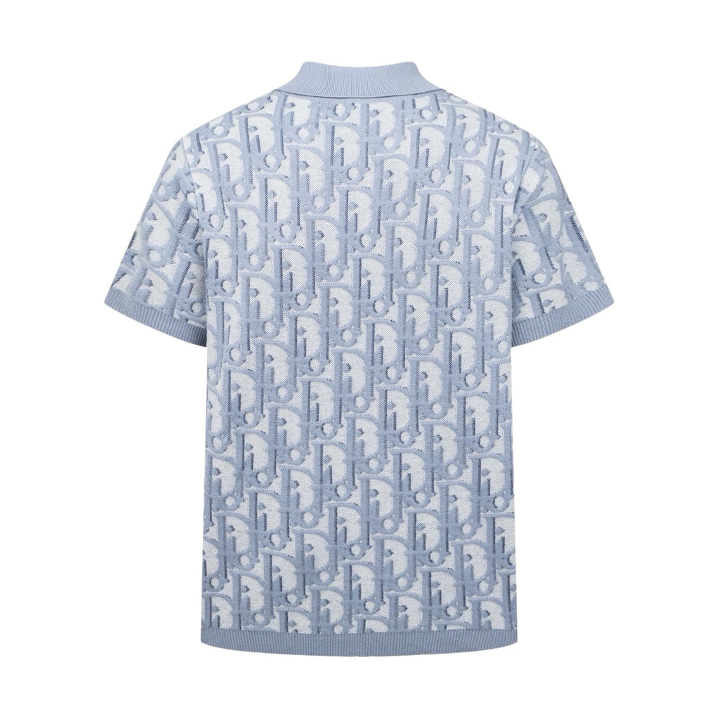 Dior Oblique Jacquard Knit Shirt