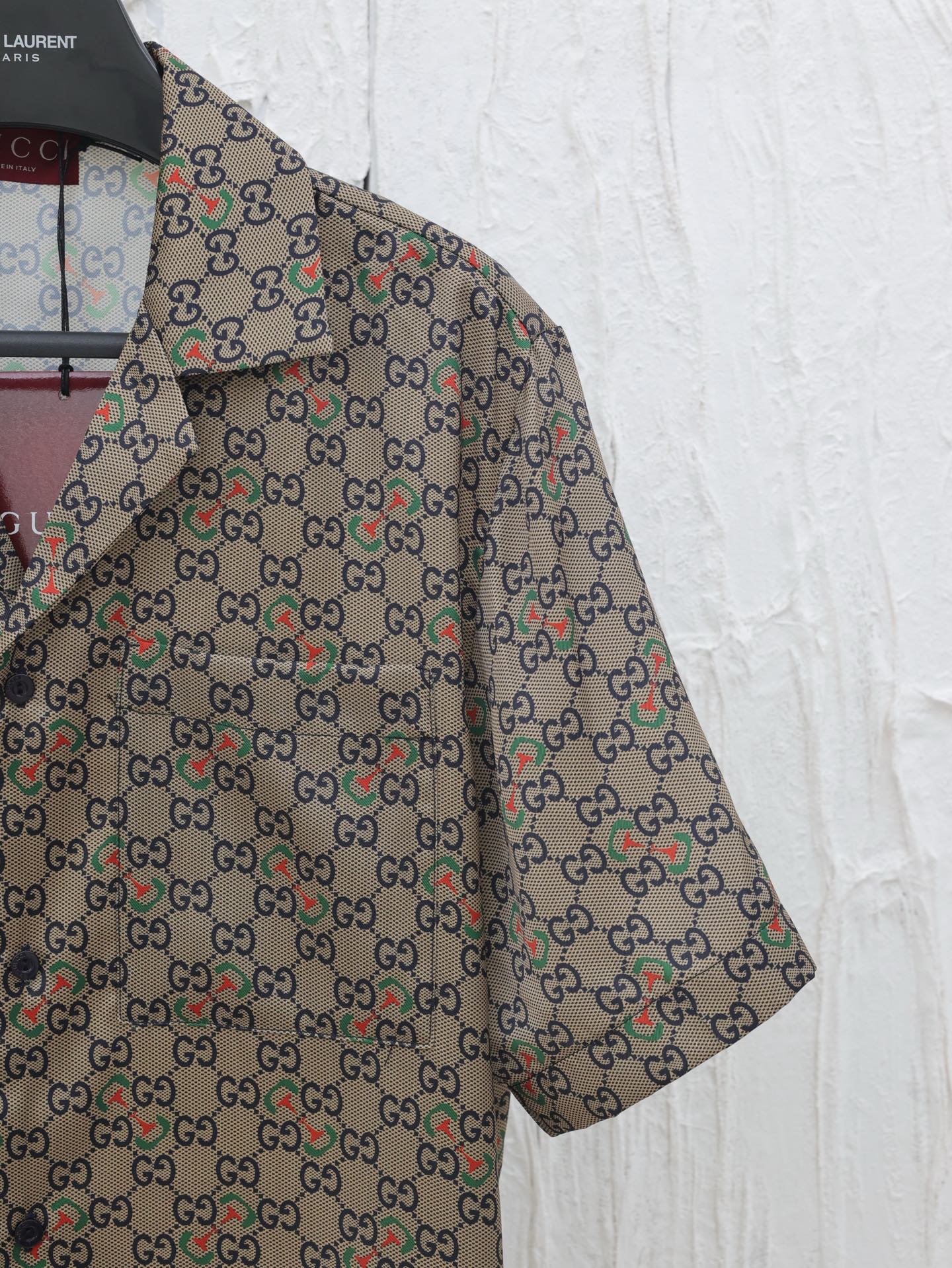 GG New All-over Print Short-Sleeve Shirt