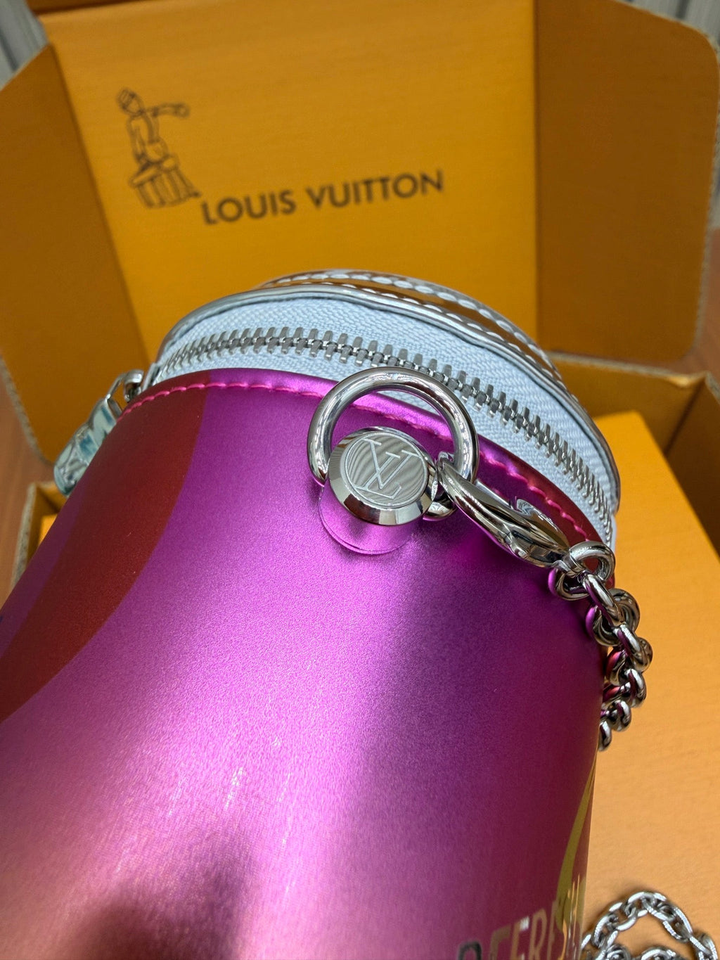 LV Soda Bottle Shoulder Bag