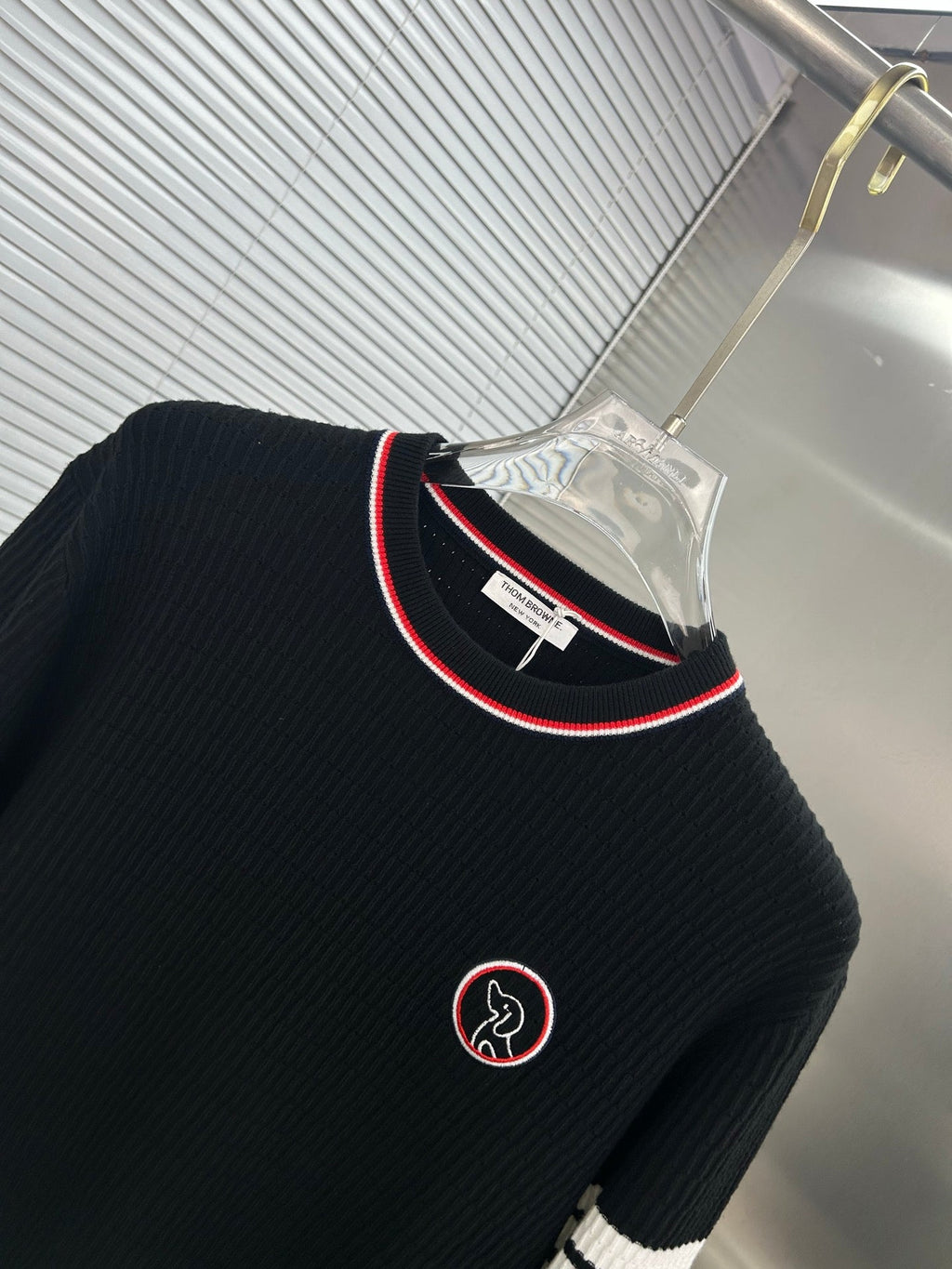 Tom Browne Men's Crew Neck Sweater