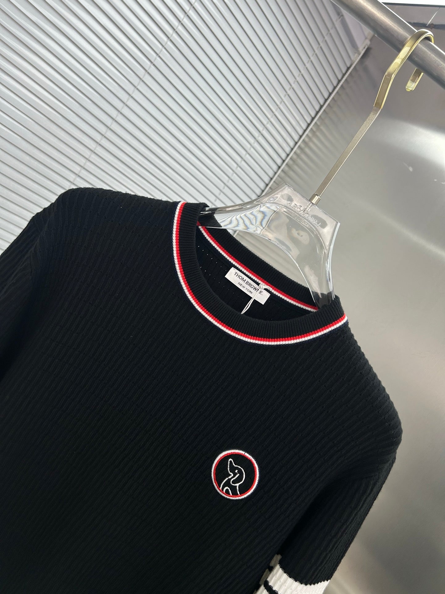 Tom Browne Men's Crew Neck Sweater
