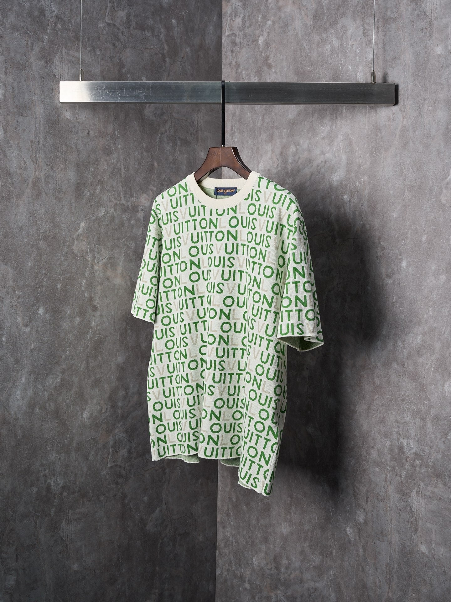 LV Crew Knit Sweater Short Sleeve