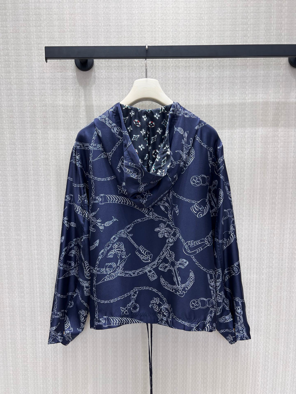 LV Nautical Print Reversible Jacket women's