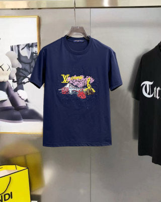 LV embroidered T-Shirt